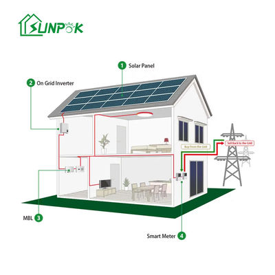 2.5kw 3.5kw 5kw Outdoor Solar Energy System Solar System Off Grid On Grid Kit