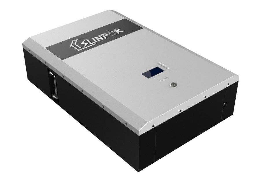 Pin Lithium Ion 7.68Kwh 10.24Kwh Năng lượng tái tạo cho bộ lưu trữ năng lượng mặt trời tại nhà