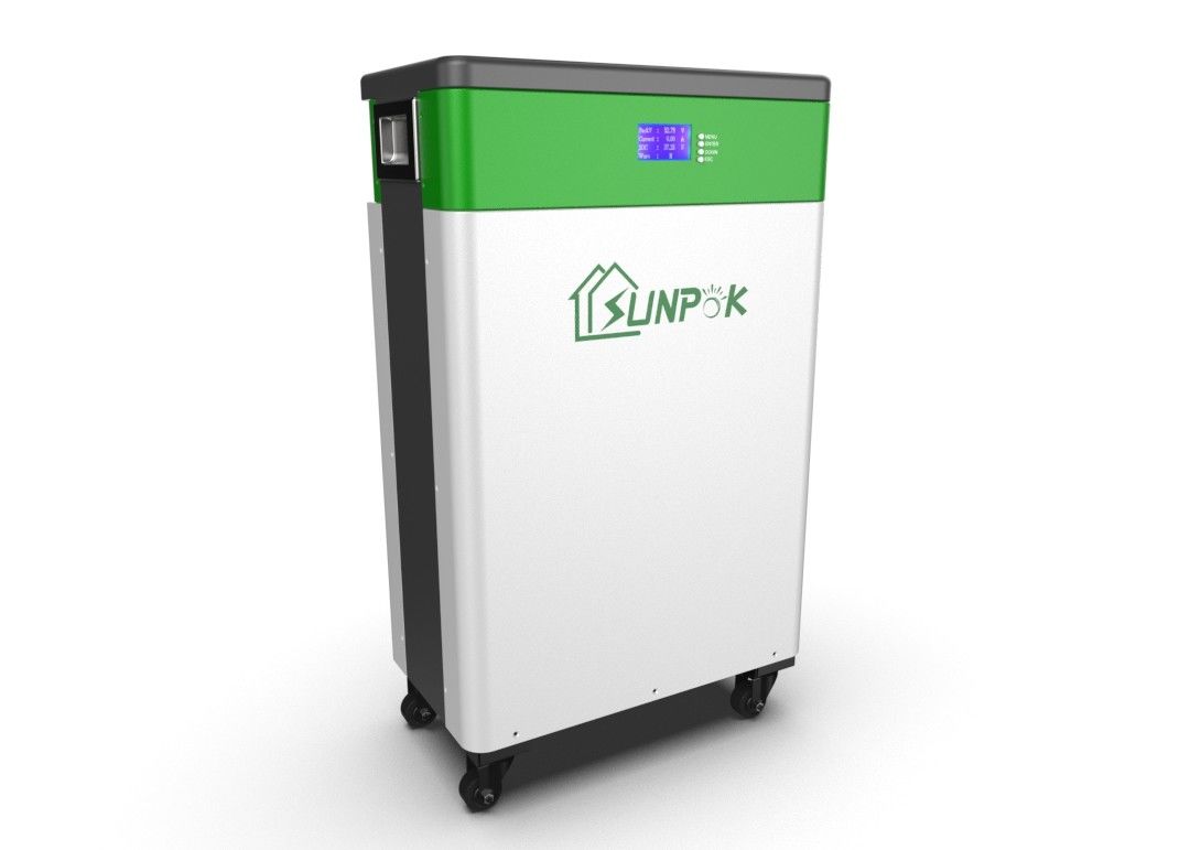 Sạc lại 300ah Bộ pin Lithium Ion 48 Volt cho Hệ mặt trời 12,8Kwh