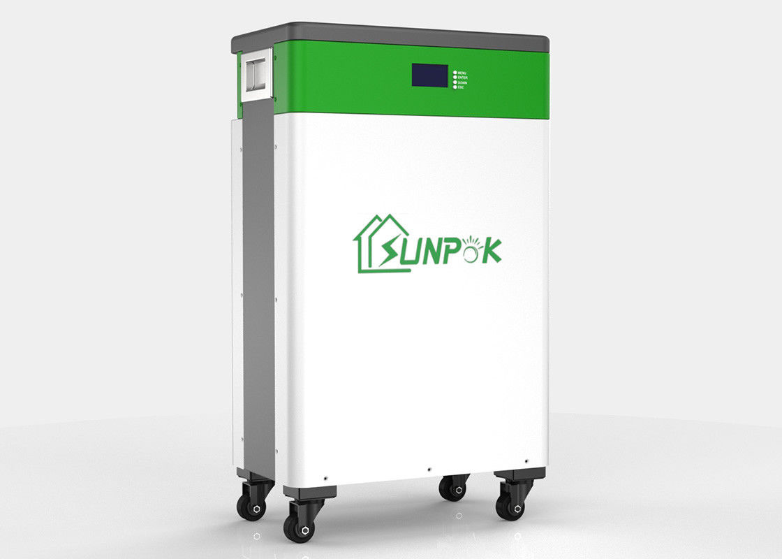 Nhà máy năng lượng mặt trời chu kỳ sâu Bộ pin LiFePo4 Lithium Ion 48V 200Ah 5kw 10kw