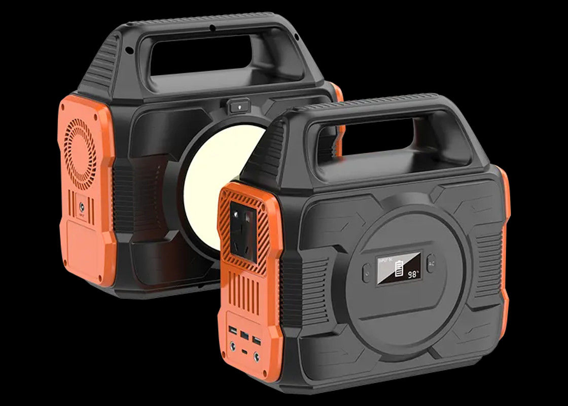 Hệ thống năng lượng mặt trời mini Off Grid Máy phát điện năng lượng mặt trời di động 300w Power Bank