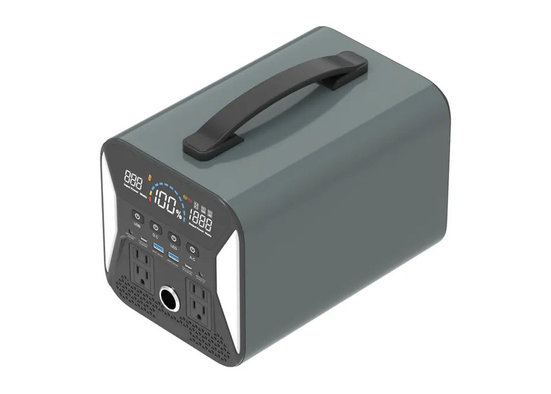 Cắm trại kích thước lớn ngoài trời Trạm phát điện di động Lithium Công suất cao 300w 500w 1000w Cell