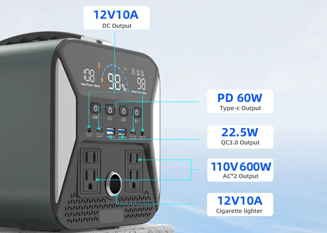 1000w Mobile Powerstation Camping Bank Lưu trữ năng lượng di động Cung cấp năng lượng ngoài trời