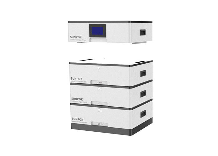 Pin lithium ion UN38.3 48v 100ah 200ah Hệ thống lưu trữ năng lượng pin điện áp cao xếp chồng lên nhau