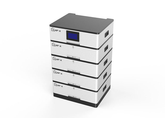Pin lithium ion UN38.3 48v 100ah 200ah Hệ thống lưu trữ năng lượng pin điện áp cao xếp chồng lên nhau