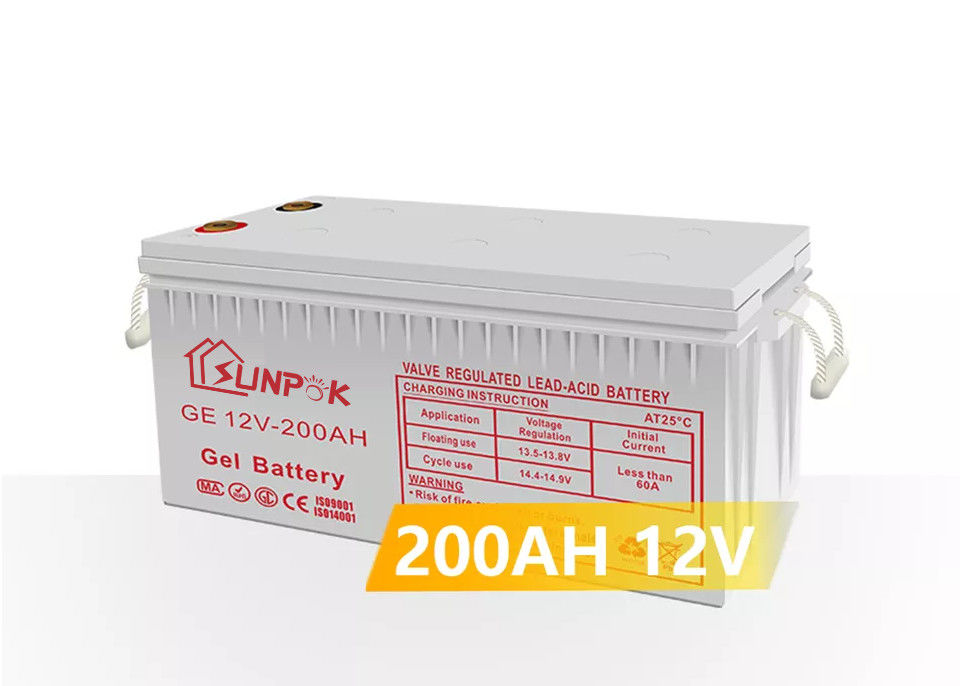 Pin Gel 12V 50Ah 100Ah 150Ah: Tận hưởng khả năng lưu trữ năng lượng mặt trời tối ưu với Sunpok