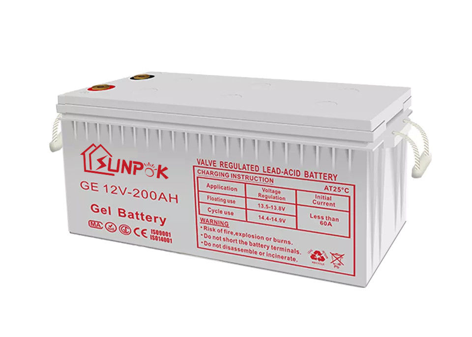 Chu kỳ sâu 18 năm Tuổi thọ siêu dài Pin gel điện phân Pin năng lượng mặt trời 2v 3000ah