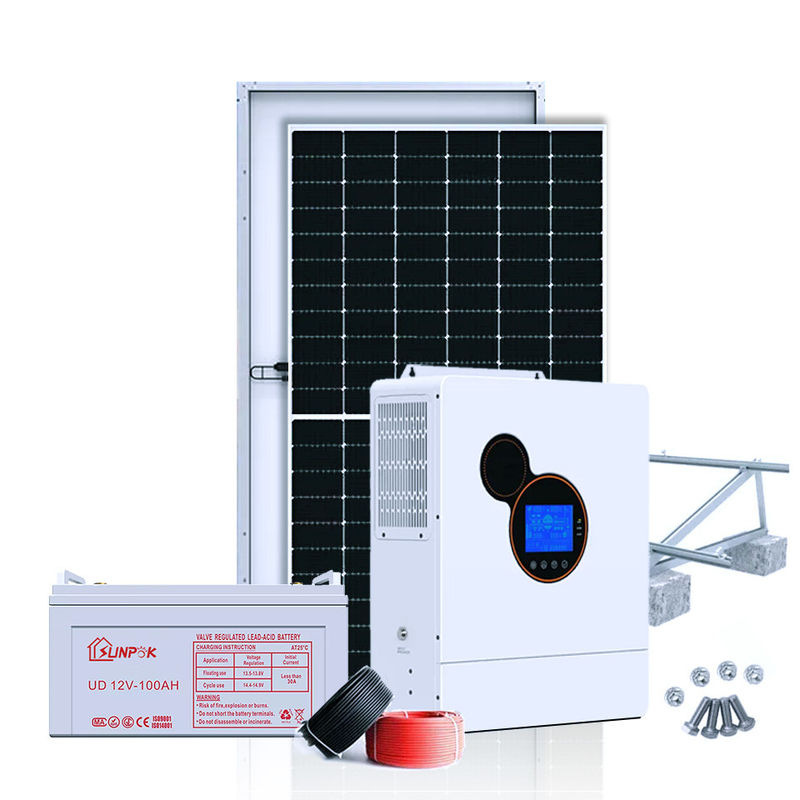 Hệ thống năng lượng mặt trời ngoài lưới Sunpok 10kw 15kw 20kw Máy ​​phát điện năng lượng mặt trời 10000w