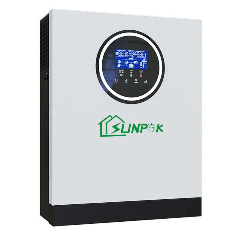 Biến tần năng lượng mặt trời Sunpok 5kw 6kw 7kw trên lưới Biến tần năng lượng mặt trời sử dụng tại nhà Biến tần lai tắt lưới