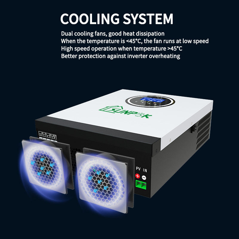 Biến tần năng lượng mặt trời Sunpok 5kw 6kw 7kw trên lưới Biến tần năng lượng mặt trời sử dụng tại nhà Biến tần lai tắt lưới