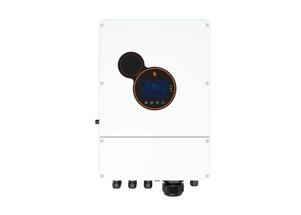 Sunpok 5kva Mppt 450vdc Pv Đầu vào 220v 48v 5kw Bật Tắt Grid Tie Biến tần năng lượng mặt trời lai