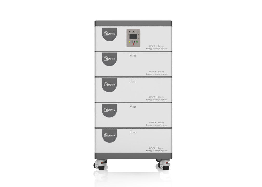 Biến tần năng lượng mặt trời lưu trữ năng lượng gia đình 10kwh với pin Lifepo4 kết nối lưới tất cả trong một máy