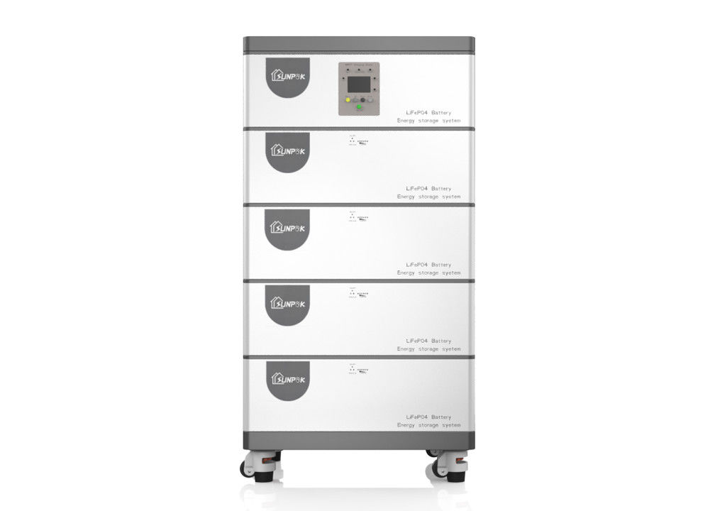Hệ thống năng lượng mặt trời ESS tất cả trong một SUNPOK Hệ thống lưu trữ pin LiFePO4 5kW 10kWh