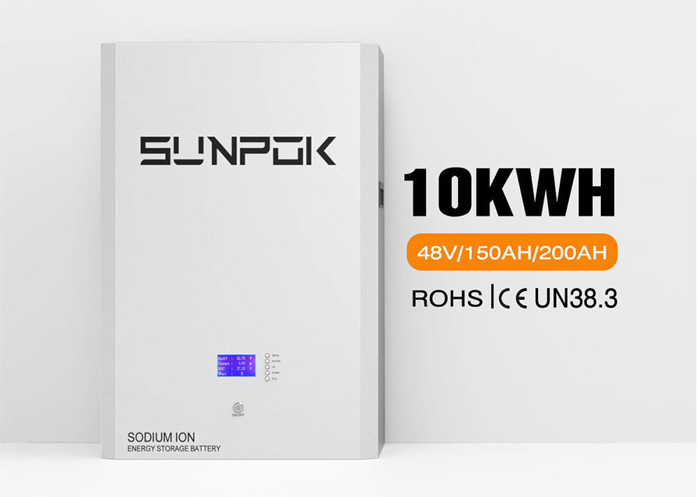 Pin Ion Natri 48Volt Powerwall Pin lưu trữ năng lượng Trong -20°C đến 60°C