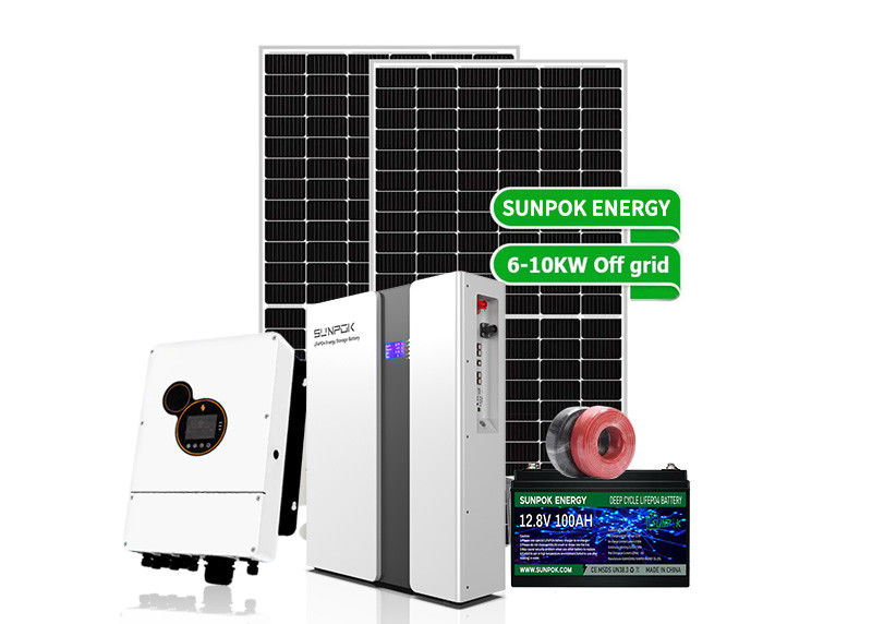 Hệ thống lắp đặt mái nhà phẳng 400W cho tấm PV Mặt trời Lắp đặt PV Hệ thống năng lượng mặt trời hộ gia đình