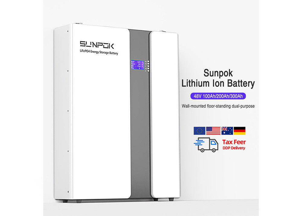 Pin lithium ion hiệu suất cao với thời gian sử dụng 20 năm và điện áp sạc tối đa 58.4Vdc