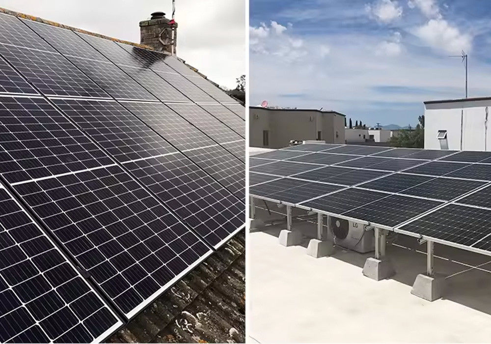 Hệ thống năng lượng mặt trời lai 30kw 20kw 10kw Hệ thống lưu trữ năng lượng 3 Giai đoạn 40kwh Lithium pin hệ thống mặt trời