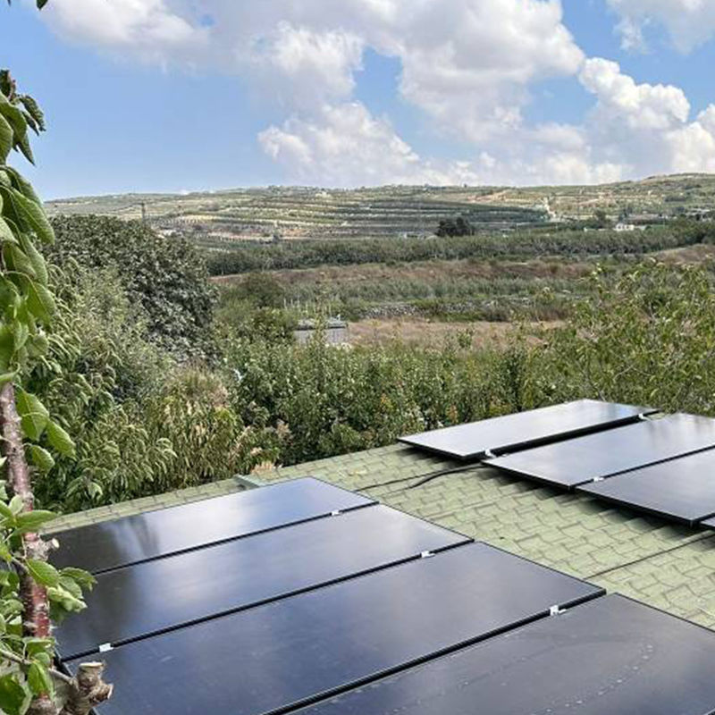 Lực lượng lớn tấm pin mặt trời 540 Watt 550w Monocrystalline tấm pin mặt trời Giá cho nhà kính kép 108 tế bào