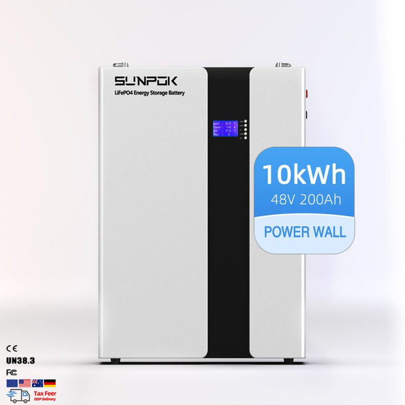 10KWH Lithium Power Wall 48V 200AH Tesla Powerwall pin cho hệ thống lưu trữ năng lượng mặt trời