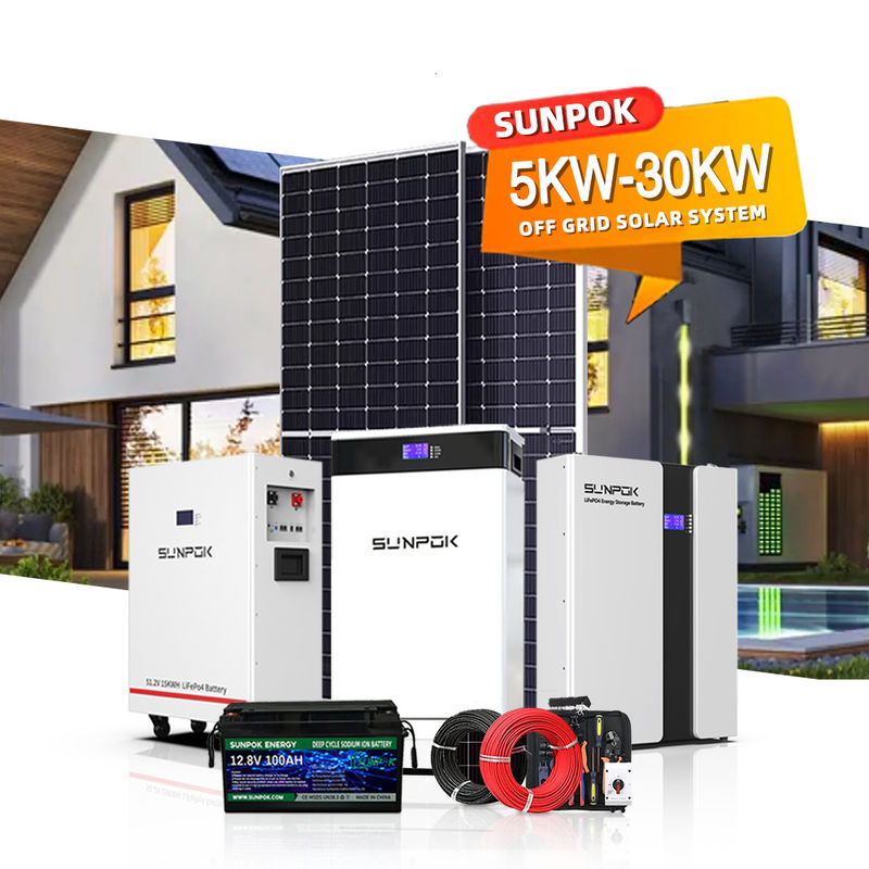 48V 100AH 120AH pin mặt trời cho hệ thống mặt trời lai 6KWH 12KWH 18KWH 24KWH 30KWH