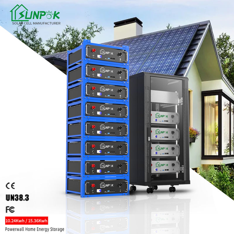 Lifepo4 pin năng lượng mặt trời lithium 10kWh 20kWh 30kWh Hệ thống lưu trữ năng lượng gia đình