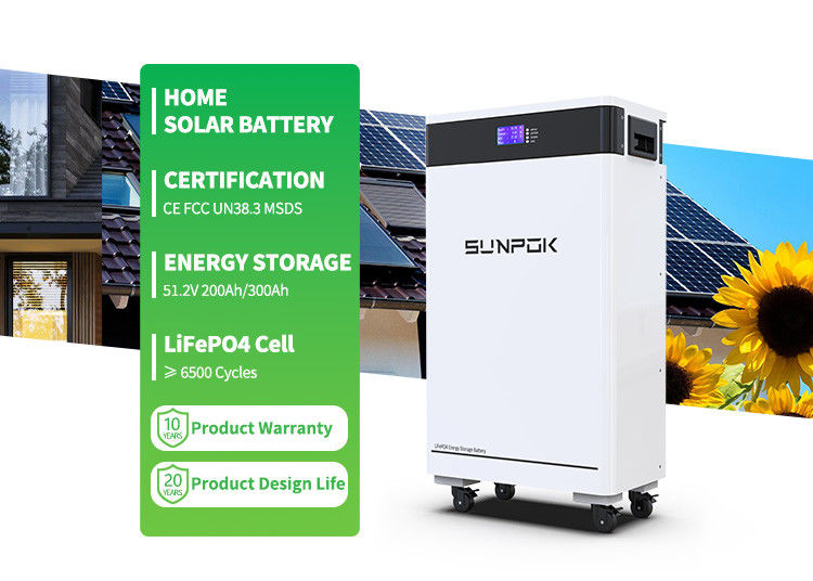 Pin mặt trời Lifepo4 6kw Byd pin lithium mặt trời 48v 200ah 300ah