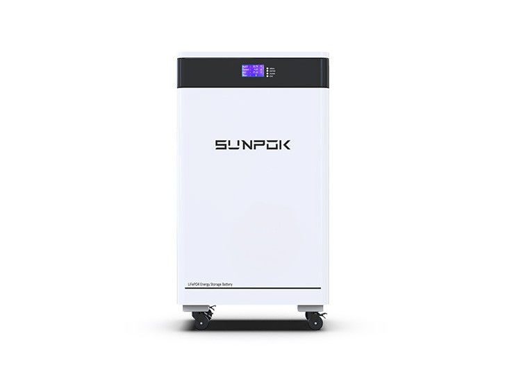 Sạc lại 10kWh 20kWh 51.2V 48V 200Ah LIFEPO4 pin Lithium Ion 200 Ah Lantai Đứng Nhà Lưu trữ năng lượng mặt trời