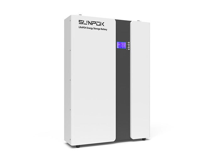 Điện tường gắn 48V 100Ah 10Kwh pin 51.2V 48V 200Ah Lifepo4 pin Lithium Ion pin mặt trời cho hệ thống mặt trời