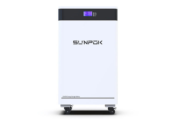 Hệ thống gắn sàn Lifepo4 với điện áp 48V cho năng lượng mặt trời