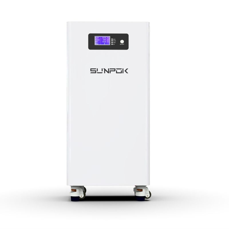 Hệ thống mặt trời gia đình 15kwh pin lithium 48V 300Ah với bánh xe 51.2v 15kwh 30kwh pin lưu trữ năng lượng lithium cho gia đình