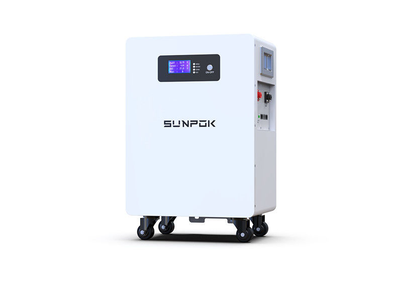 25.6V 300Ah LiFePO4 pin mặt trời 7.68kWh Điện thoại điện thoại điện thoại với điều khiển bus CAN