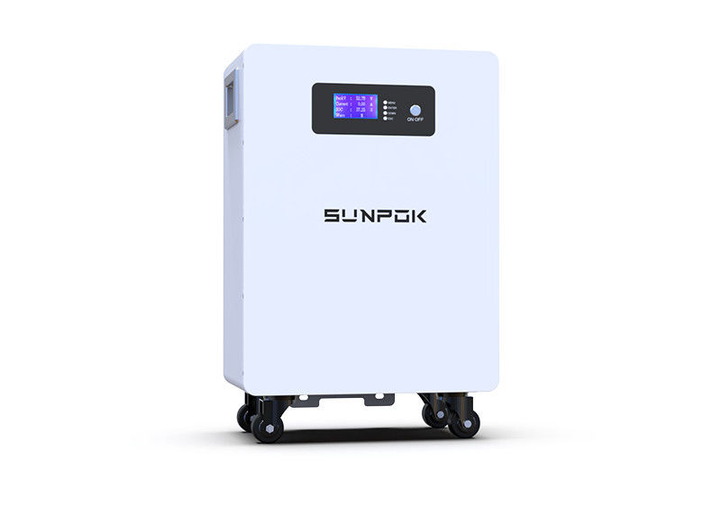 25.6V 300Ah LiFePO4 pin mặt trời 7.68kWh Điện thoại điện thoại điện thoại với điều khiển bus CAN