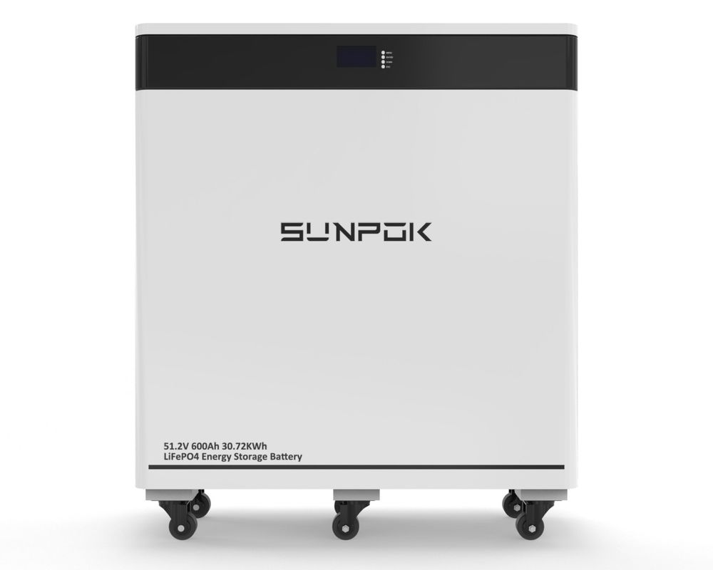 2025 Floor Type 30kwh Lifepo4 Battery Pack 51.2v 600Ah Energy Storage Lithium Battery Với WIFI & Bluetooth