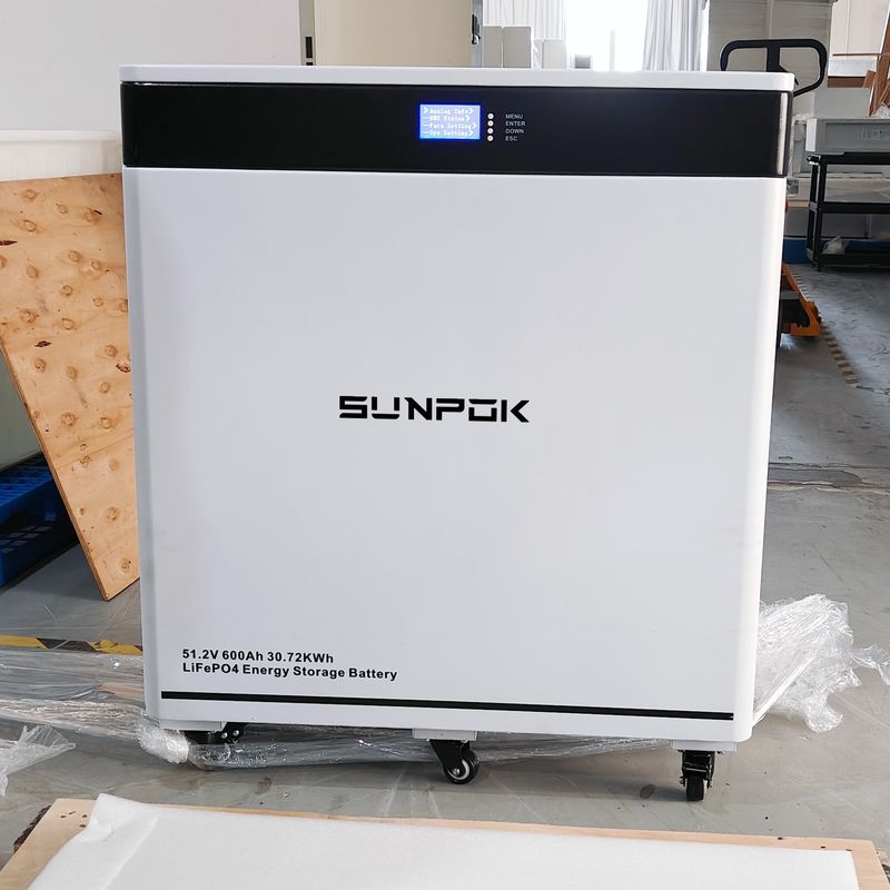 Thiết kế mới Sản phẩm mới xuất hiện 48V 51.2V 600AH LiFePO4 pin pin lithium ion 30KWH pin lithium