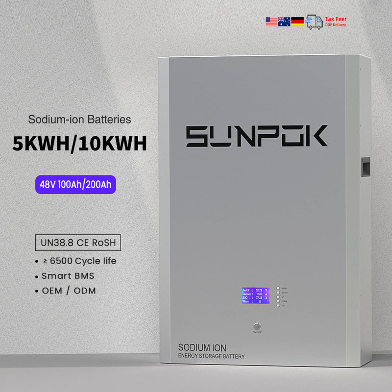 48V 51.2V 5kwh 10kwh Sodium-ion pin Sodium Na Ion Storage Battery Mặt trời tường Sodium Ion pin sạc lại