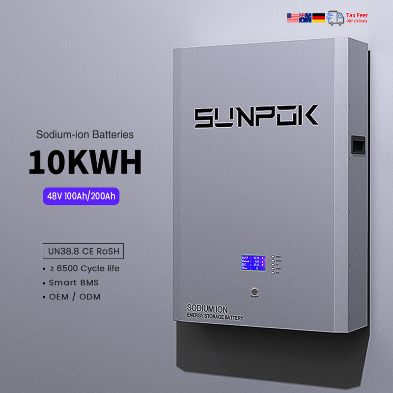 48V 10kwh Split Type Sodium Ion Storage Battery 200ah Ngân hàng năng lượng mặt trời Bức tường sạc lại Sodium Ion sạc lại