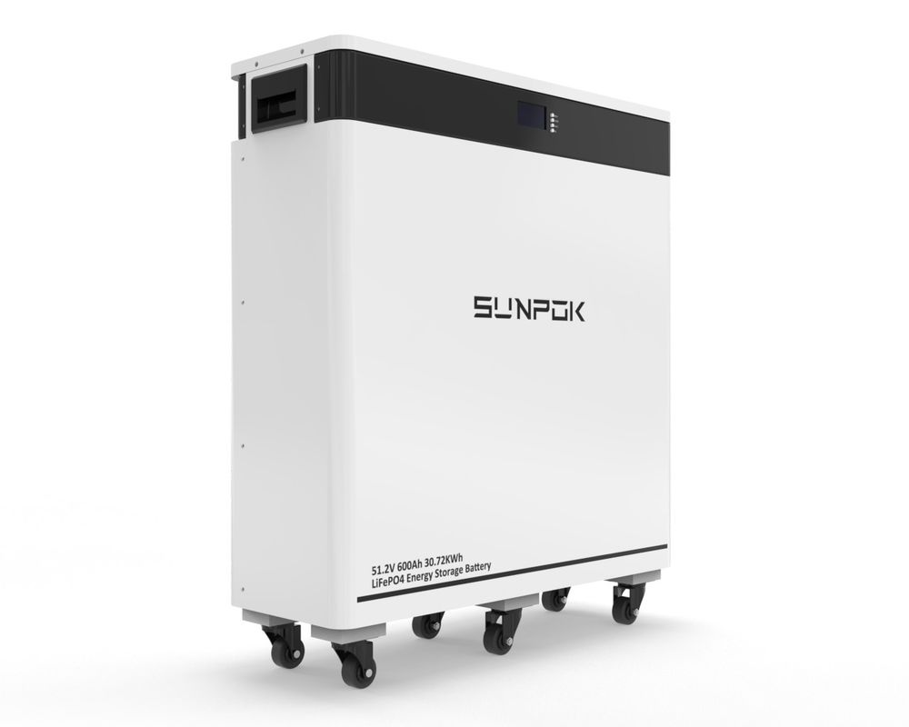 30Kwh Lithium 48V Hệ thống pin lưu trữ năng lượng gia đình 51.2V 600Ah 30Kwh pin năng lượng mặt trời Lifepo4 với Bms