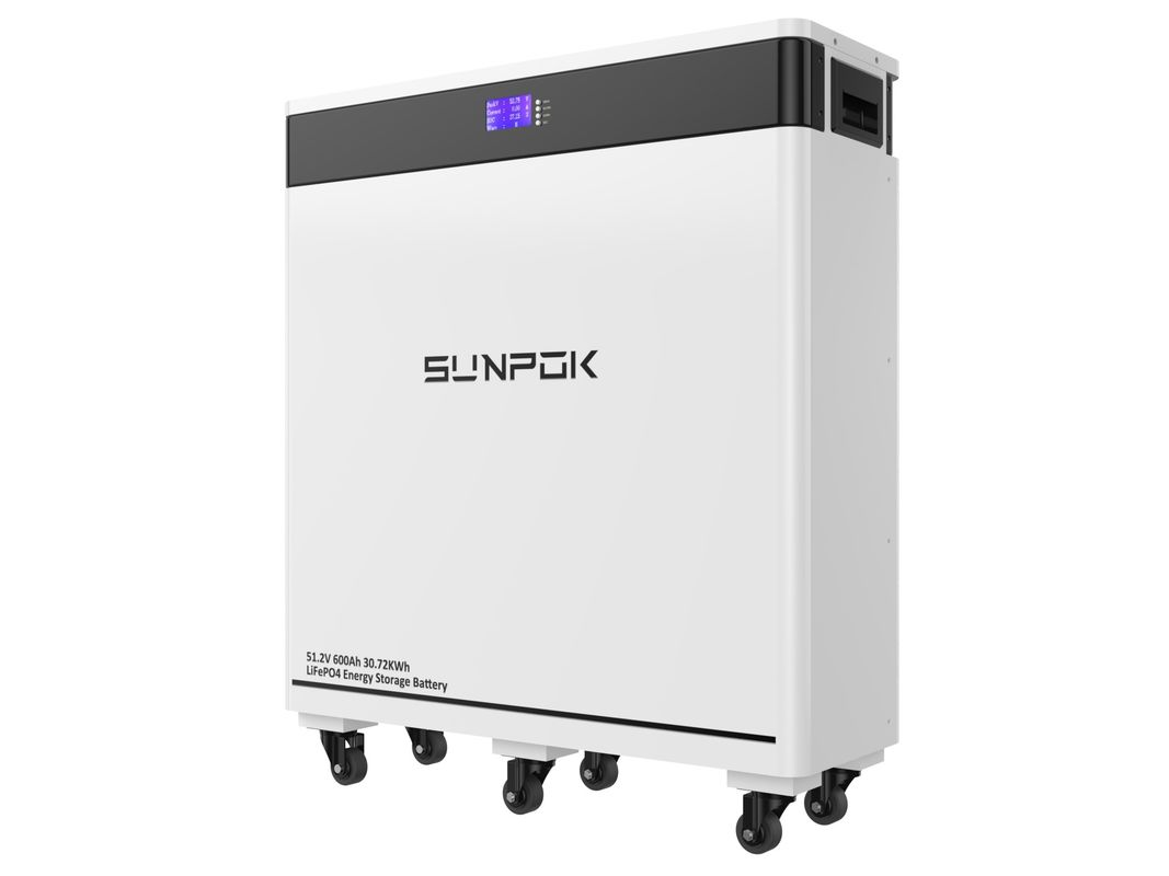 2025 Mới 30KW Chu kỳ sâu 600AH Di động sàn gắn LiFePO4 51.2V Lithium Ion pin gói nhà lưu trữ năng lượng