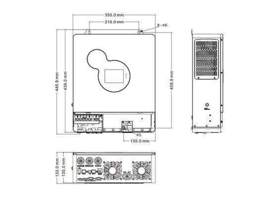 Sunpok Inverter Generator 3kw Pure Sine Wave Inverter 24v 48V Off Grid Solar Inverter With