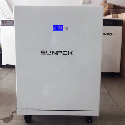 Pin năng lượng mặt trời lithium 400ah 20kwh, Ắc quy Lifepo4 gắn sàn di động 51.2v, Hệ thống lưu trữ năng lượng gia đình