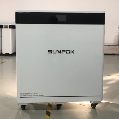 Hệ thống lưu trữ năng lượng nhà gắn sàn 30kWh Lifepo4 pin năng lượng mặt trời lithium pin lưu trữ năng lượng 48V