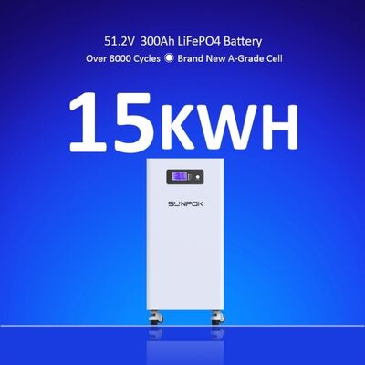 15Kwh Solar Energy System 51.2V 280AH 300AH 314Ah Solar Energy Battery 48V 280AH LiFePO4 Battery Pack