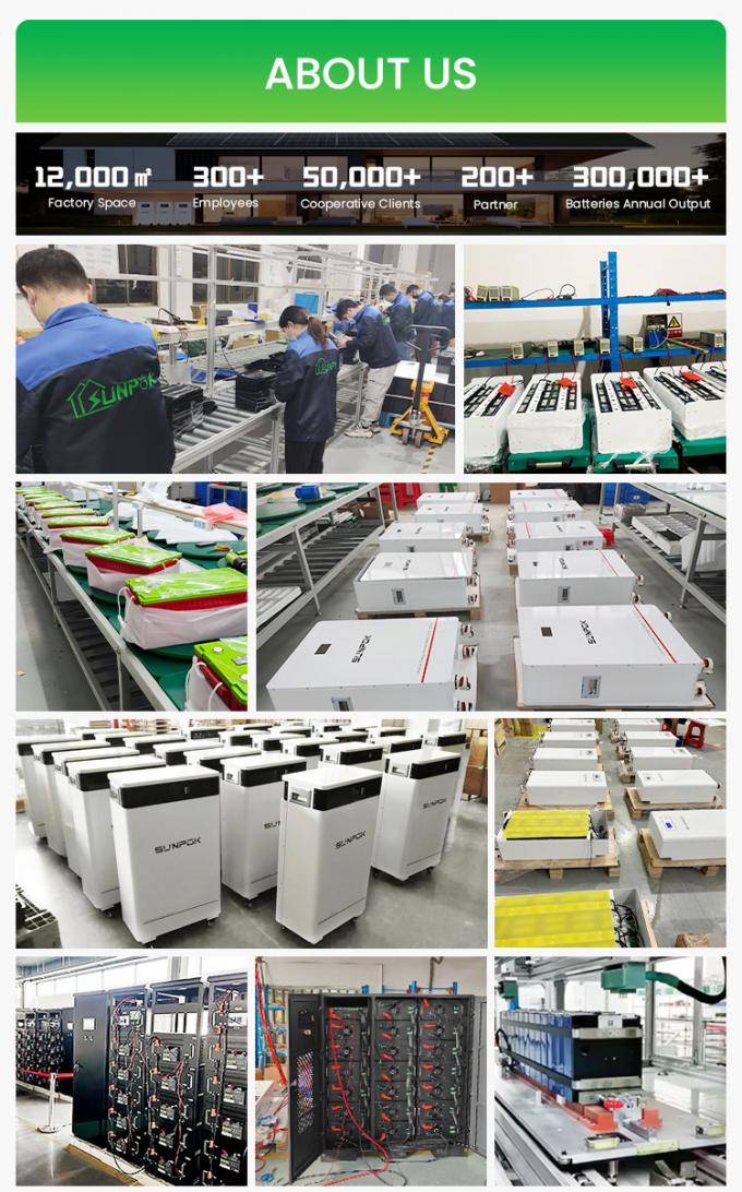 Nhà ở 25.6V 300Ah 7kwh 5Kw Pin lưu trữ năng lượng pin lithium pin điện tường 300Ah Lifepo4 pin 10